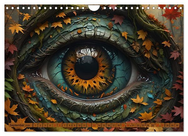 Produktbild: Magische Augen (Wandkalender 2026 DIN A4 quer), CALVENDO Monatskalender