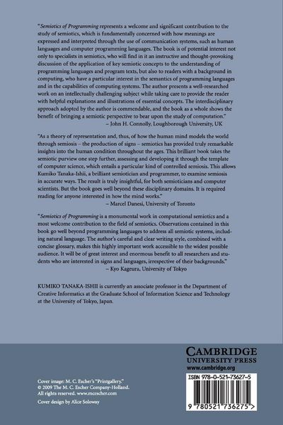 Produktbild: Semiotics of Programming