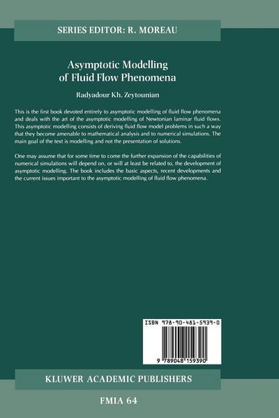 Produktbild: Asymptotic Modelling of Fluid Flow Phenomena
