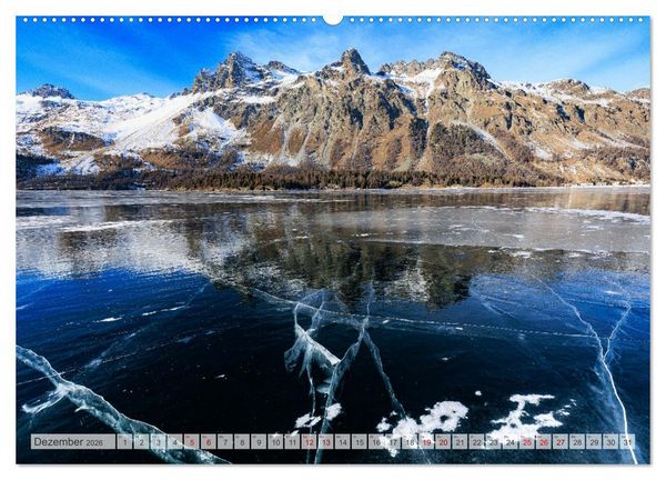 Produktbild: Silsersee Engadin (Wandkalender 2026 DIN A2 quer), CALVENDO Monatskalender