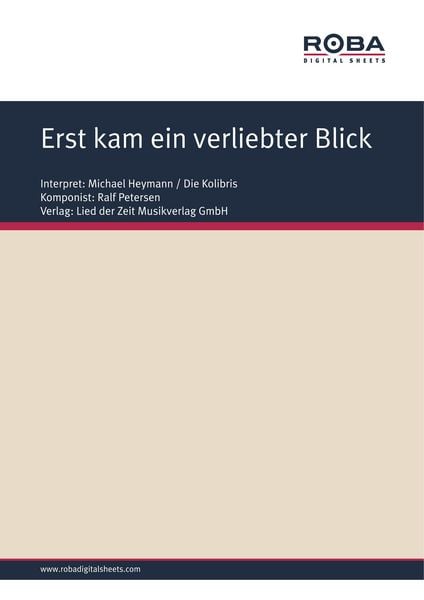 Produktbild: Erst kam ein verliebter Blick