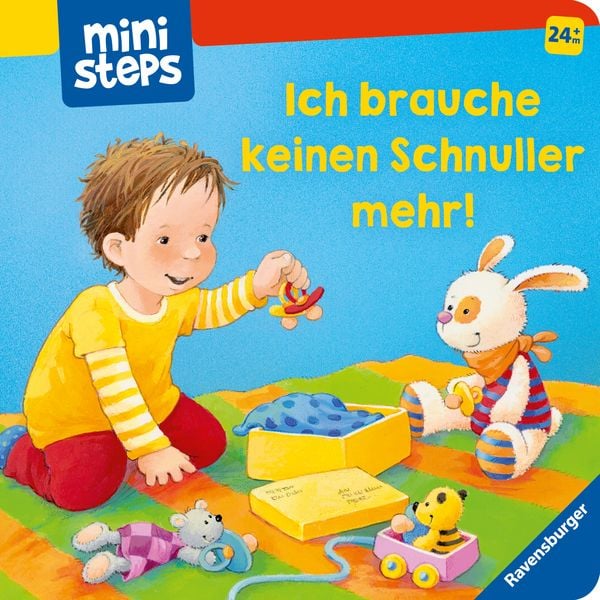 Ministeps: Ich brauche keinen Schnuller mehr!, Gebundene Ausgabe von Regina Schwarz, Ravensburger Verlag GmbH, 2400005603455