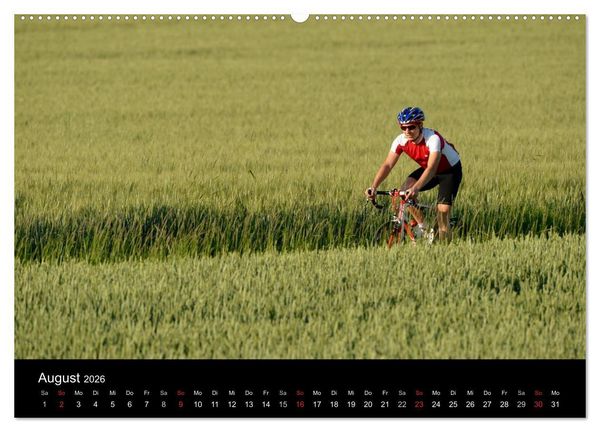 Produktbild: BIKE and FUN (Wandkalender 2026 DIN A2 quer), CALVENDO Monatskalender