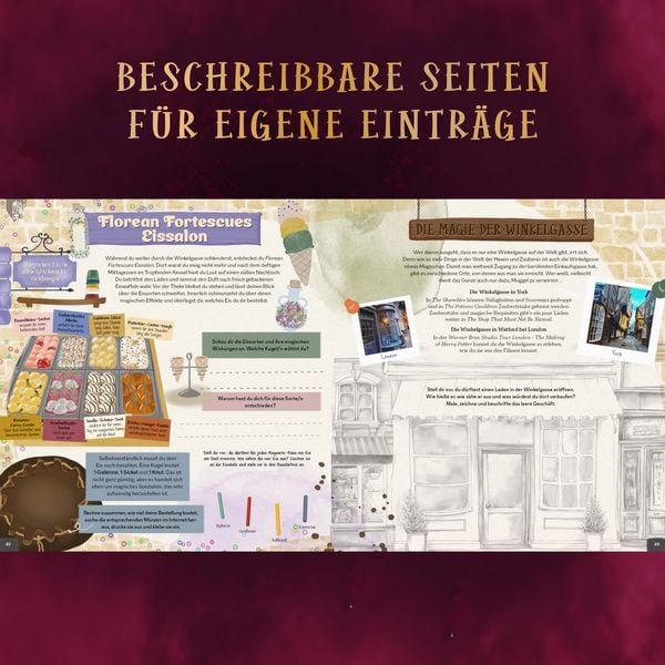 Produktbild: Das inoffizielle Harry-Potter-Mitmachbuch &ndash; Meine magischen Abenteuer
