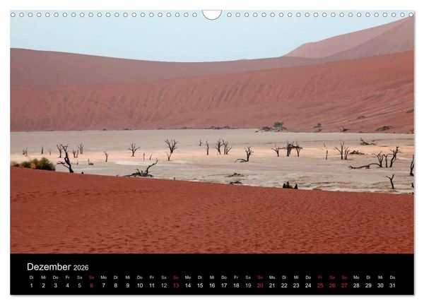 Produktbild: Eindr&uuml;cke aus Namibia (Wandkalender 2026 DIN A3 quer), CALVENDO Monatskalender