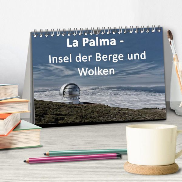 Produktbild: La Palma - Insel der Berge und Wolken (Tischkalender 2026 DIN A5 quer), CALVENDO Monatskalender