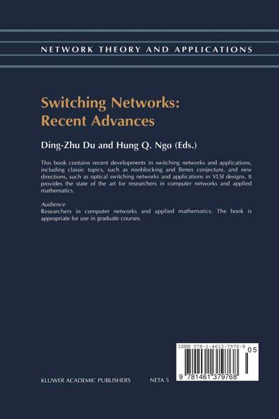 Produktbild: Switching Networks: Recent Advances