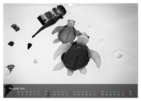 Produktbild: Wangerooge Noir (Wandkalender 2026 DIN A3 quer), CALVENDO Monatskalender