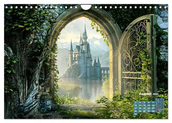 Produktbild: T&uuml;ren, die Geschichten erz&auml;hlen (Wandkalender 2026 DIN A4 quer), CALVENDO Monatskalender
