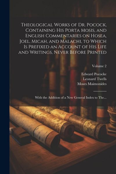 Produktbild: Theological Works of Dr. Pocock, Containing His Porta Mosis, and English Commentaries on Hosea, Joel, Micah, and Malachi, to Which is Prefixed an Acco