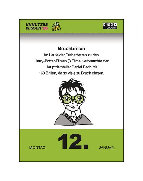 Produktbild: Unnützes Wissen 2026