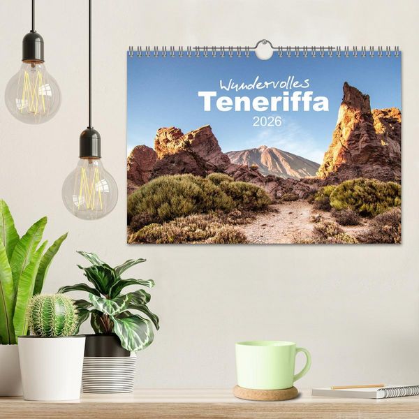 Produktbild: Wundervolles Teneriffa (Wandkalender 2026 DIN A4 quer), CALVENDO Monatskalender