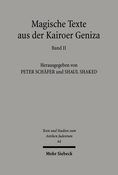Produktbild: Magische Texte aus der Kairoer Geniza