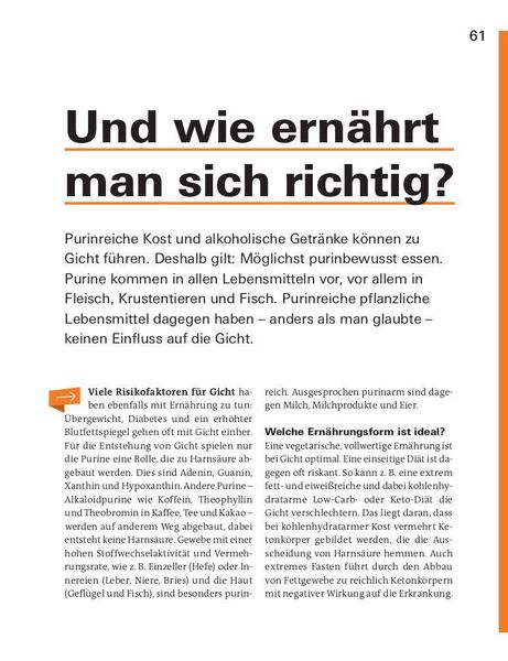 Produktbild: Gut essen bei Gicht