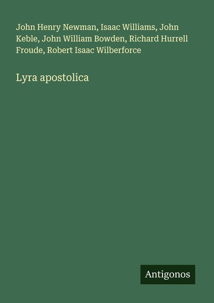 Produktbild: Lyra apostolica