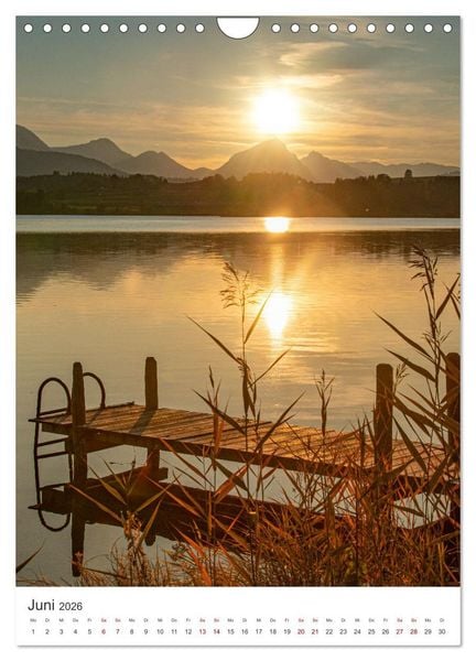 Produktbild: Herbstliches Allg&auml;u (Wandkalender 2026 DIN A4 hoch), CALVENDO Monatskalender