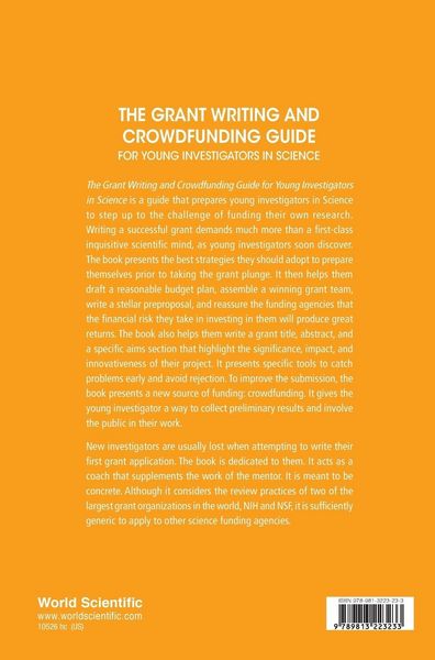 Produktbild: GRANT WRITING & CROWDFUND GUIDE YOUNG INVESTIGATOR SCIENCE