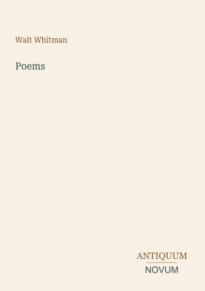 Produktbild: Poems