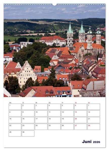 Produktbild: Welterbe Naumburg (Wandkalender 2026 DIN A2 hoch), CALVENDO Monatskalender