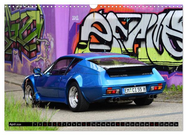 Produktbild: Renault Alpine A310 V6 (Wandkalender 2026 DIN A3 quer), CALVENDO Monatskalender