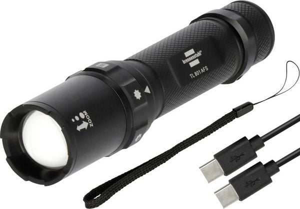 Produktbild: Brennenstuhl LuxPremium LED Taschenlampe &uuml;ber USB 800lm 42h 0.26kg
