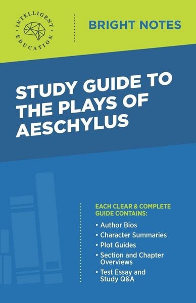 Produktbild: Study Guide to the Plays of Aeschylus