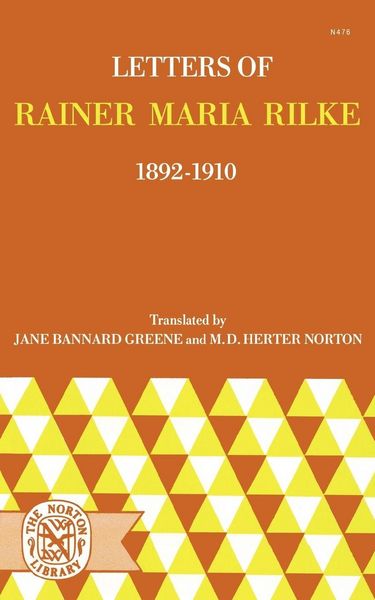 Produktbild: Letters of Rainer Maria Rilke, 1892-1910