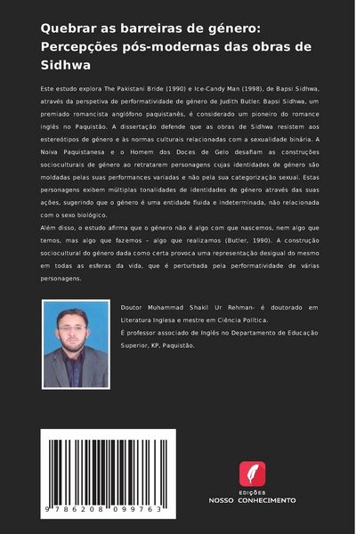 Produktbild: Quebrar as barreiras de g&eacute;nero: Percep&ccedil;&otilde;es p&oacute;s-modernas das obras de Sidhwa