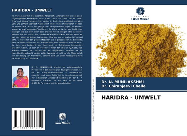 Haridra - Umwelt, Taschenbuch von N. Munilakshmi , Chiranjeevi Chelle, Verlag Unser Wissen, 9786208924249