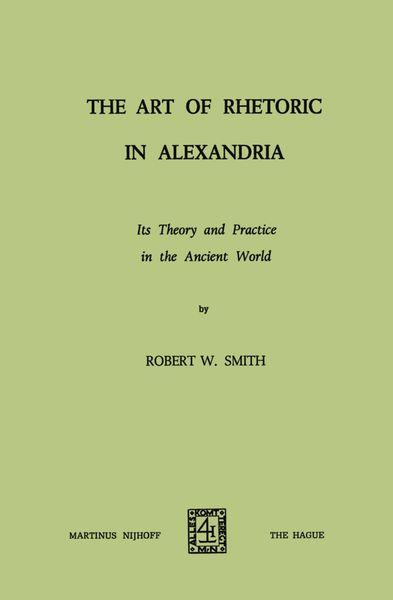 Produktbild: The Art of Rhetoric in Alexandria