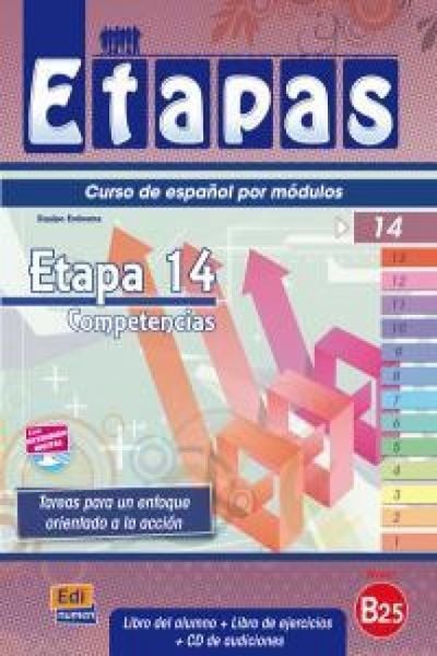 Produktbild: Etapas. Curso de espa&ntilde;ol por m&oacute;dulos. Etapa 14 Competencias nivel B2.5