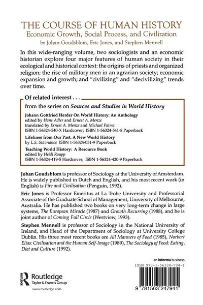 Produktbild: The Course of Human History