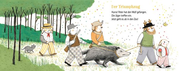 Produktbild: Ich entdecke Peter und der Wolf - Pappbilderbuch mit hochwertigem Sound (Mein kleines Klangbuch)