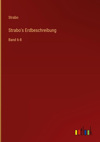Produktbild: Strabo's Erdbeschreibung