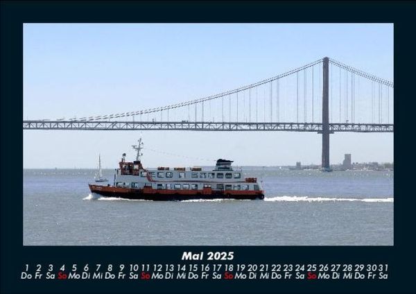 Produktbild: Lissabon 2025 Fotokalender DIN A5
