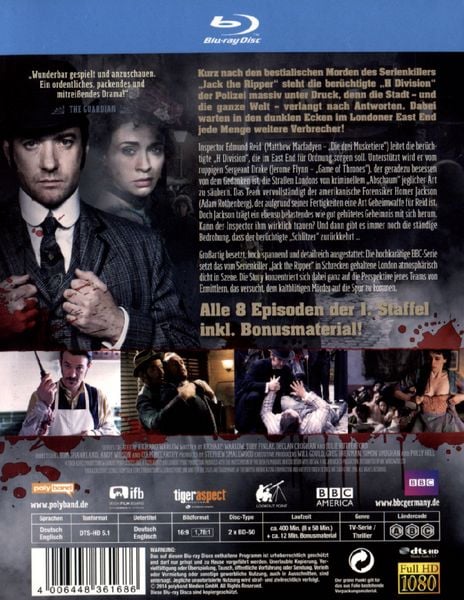 Produktbild: Ripper Street - Staffel 1 [2 BRs]