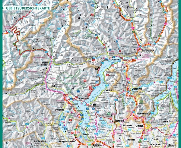 Produktbild: Kümmerly+Frey Wanderführer Lago Maggiore