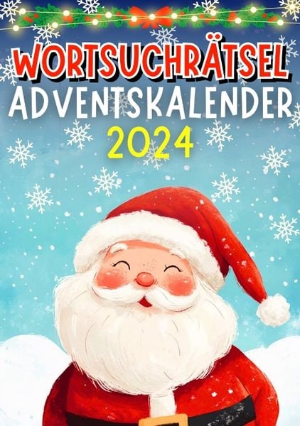 Wortsuchrätsel Adventskalender 2024 ● Weihnachtsgeschenk