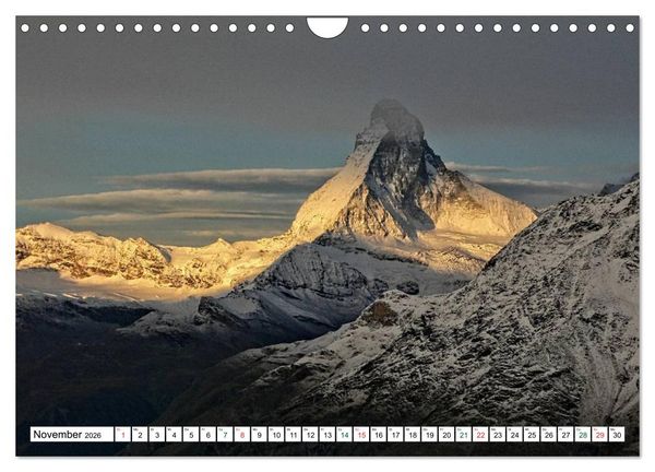 Produktbild: Aktiviere Sehns&uuml;chte Reiseziele in der Schweiz (Wandkalender 2026 DIN A4 quer), CALVENDO Monatskalender