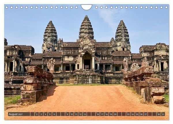 Produktbild: Kambodscha - Laos - Bangkok (Wandkalender 2027 DIN A4 quer), CALVENDO Monatskalender