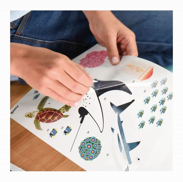 Produktbild: POPPIK - Lernposter & Sticker Ozean