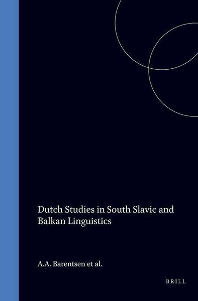 Produktbild: Dutch Studies in South Slavic and Balkan Linguistics