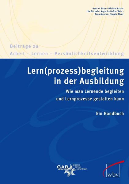 Produktbild: Lern(prozess)begleitung in der Ausbildung