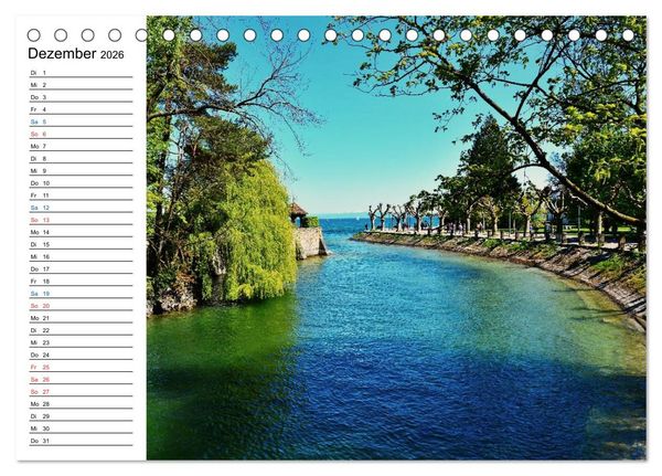 Produktbild: Konstanz - Ansichtssache (Tischkalender 2026 DIN A5 quer), CALVENDO Monatskalender