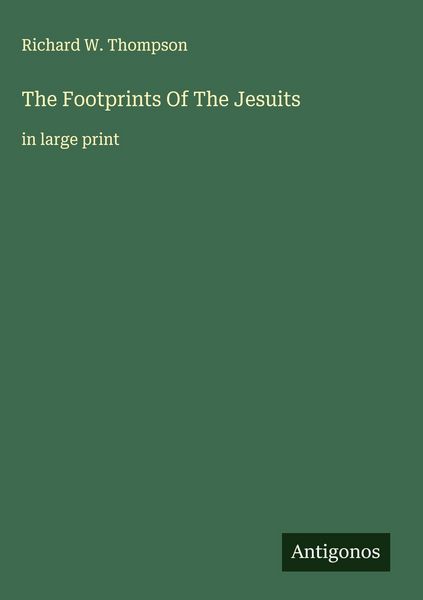 Produktbild: The Footprints Of The Jesuits