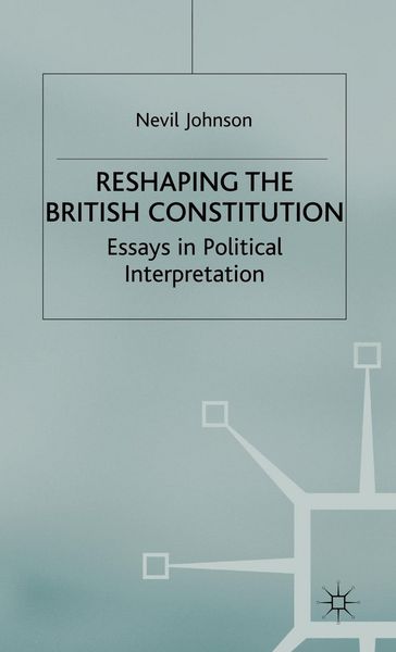 Produktbild: Reshaping the British Constitution