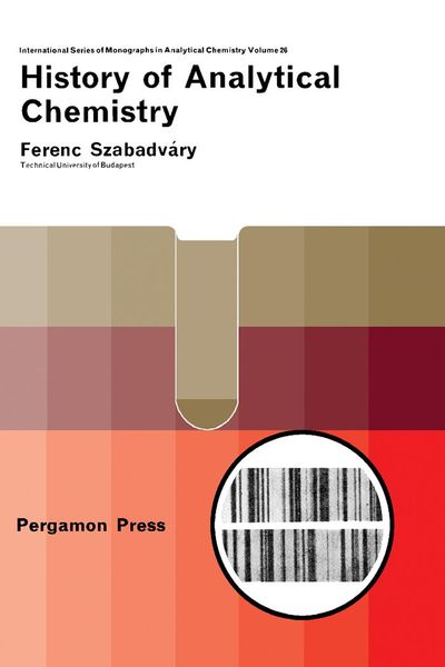 Produktbild: History of Analytical Chemistry