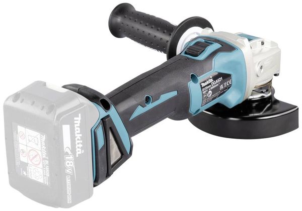 Produktbild: Makita DGA521ZX1 Akku-Winkelschleifer 125mm b&uuml;rstenlos 18V