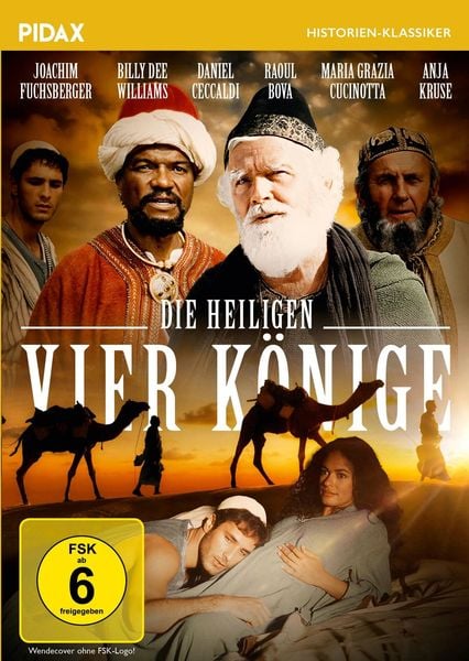 Produktbild: Die heiligen vier K&ouml;nige / Starbesetzte Abenteuergeschichte frei nach der biblischen Vorlage (Pidax Historien-Klassiker)