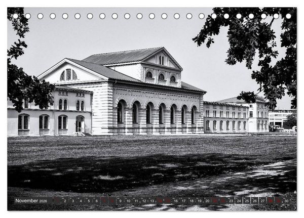 Produktbild: Ein Blick auf Schwerin (Tischkalender 2026 DIN A5 quer), CALVENDO Monatskalender